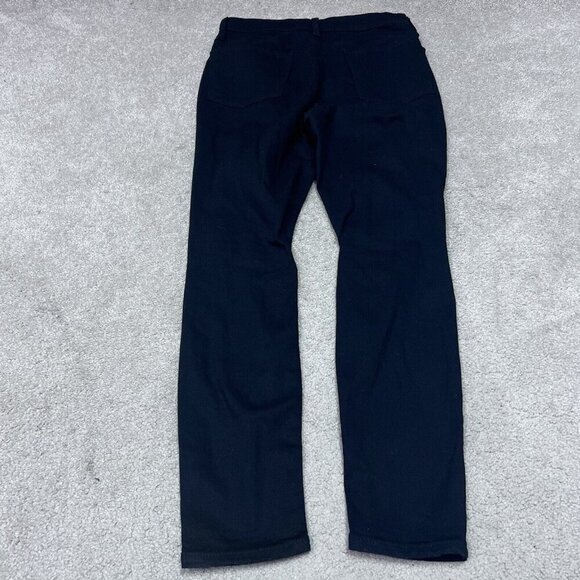 Mudd Jeans High Rise Ankle Jegging Skinny Black Distressed Pockets Size 11 - Picture 10 of 12